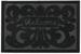 Smudsmåtte Astra Basalto sort 2-044 i 40 x 60 cm